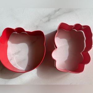 Hello Kitty Cookie Cutter 2 piece Set